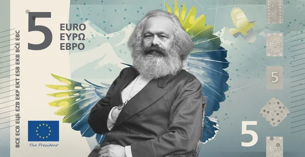 Banknote design: Meine Ideen für die neuen Euro-Scheine: Marx