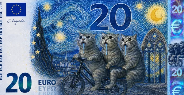 Banknote design: 20€ note idea