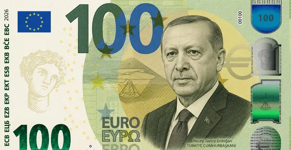 Banknote design: Recep Tayyip Erdogan