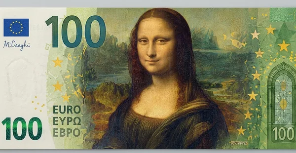 Banknote design: Mona Lisa