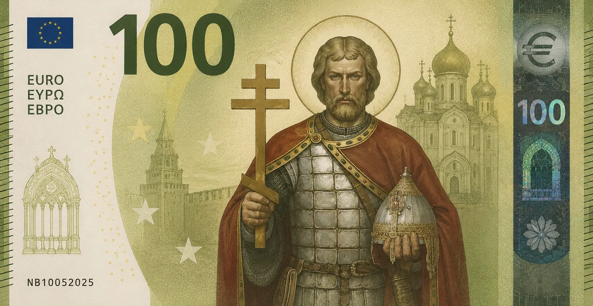 Banknote design: Untitled