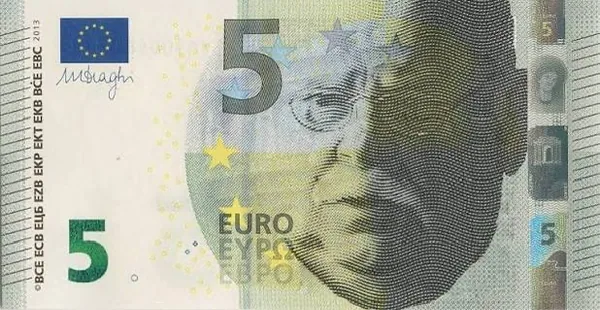 Banknote design: 5 euro
