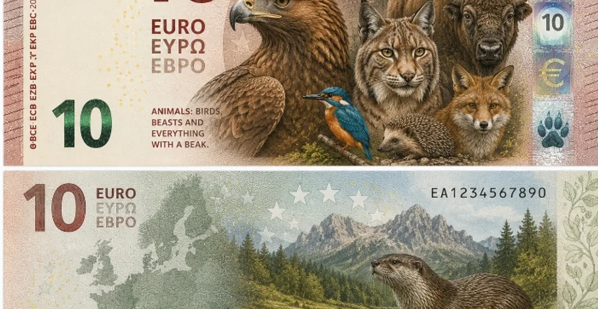 Banknote design: Birds, beasts and everything with a beak