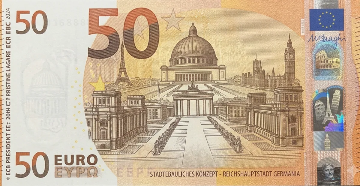 Banknote design: Welthauptstadt